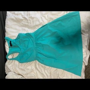 Cynthia Rowley Teal Midi Dress with Pockets